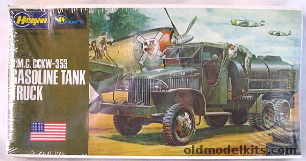 Hasegawa 1/72 GMC CCKW-353 Gasoline Tank Truck, 721 plastic model kit